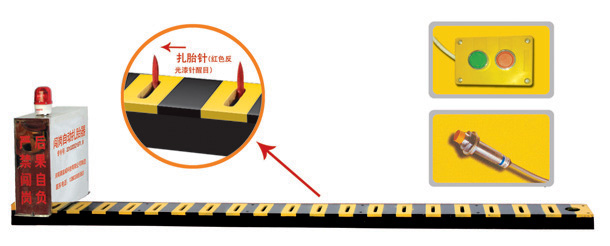孝昌县V3嵌入式闯岗自动扎胎器/阻车器